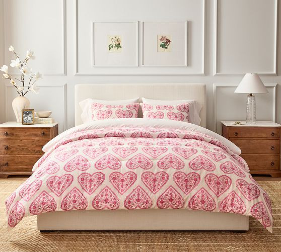 Valentine's Day Heart Comforter | Pottery Barn (US)