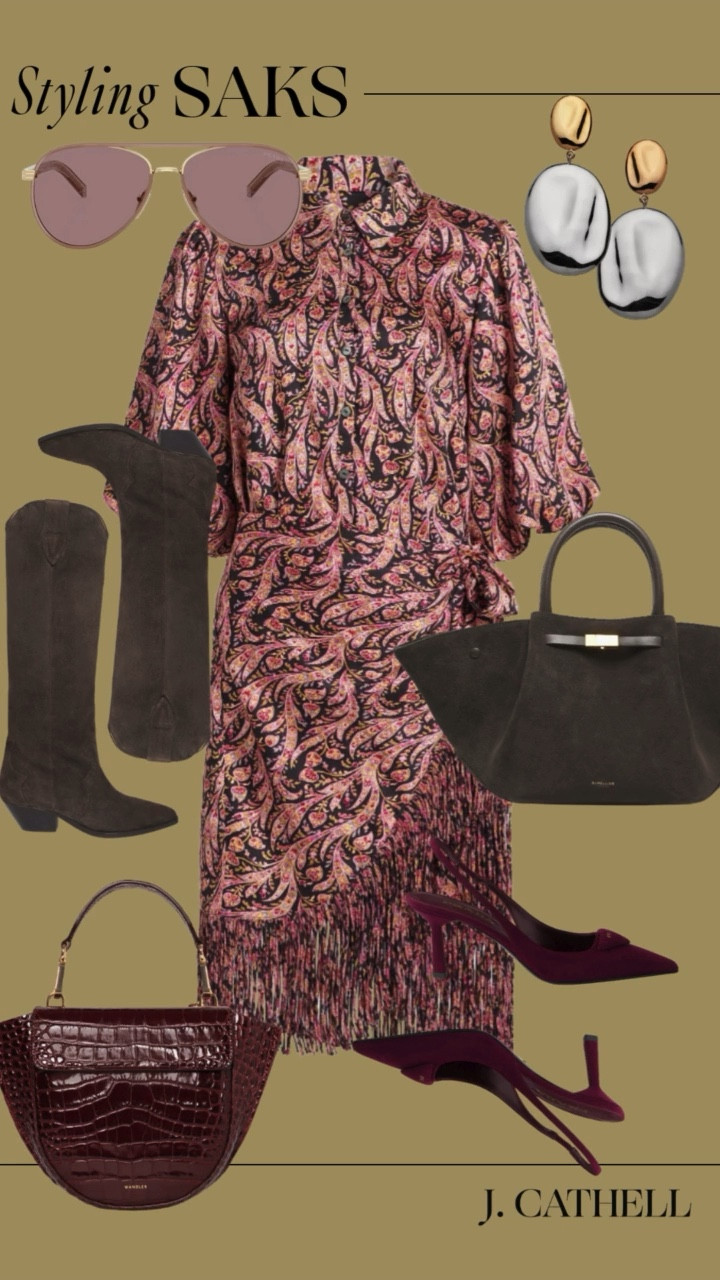 Cool mountain mornings, chic dinners in town, and everything in between—I styled these Saks finds so you can wear them now and later. Think denim blouses, suede jackets, animal print accents, and rich fall tones that transition perfectly into cooler weather.

If you’re planning a Labor Day trip to the mountains—Aspen, Jackson Hole, Vail, Park City, or Highlands—these looks are exactly what you’ll want in your suitcase. Elevated yet effortless, they’ll take you from trail walks to cocktails by the fire without missing a beat.

Shop the edit now on jcathell.com and start planning those mountain chic moments ✨

@saks #saks #sakspartner
#SaksStyle

#LTKStyleTip #LTKOver40 #LTKShoeCrush