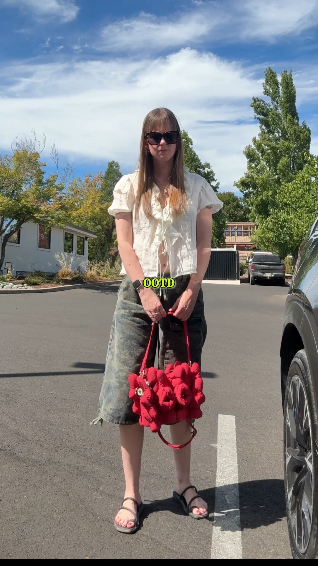 OOTD. The bag is perfection @beistravel ❤️