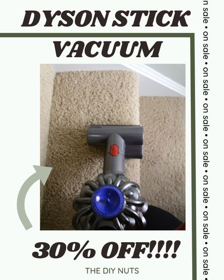 Dyson V8 Stick Vacuum on sale right now at Target. Best price! #dyson #cordlessvacuum #cleaningtools

#LTKsalealert #LTKhome