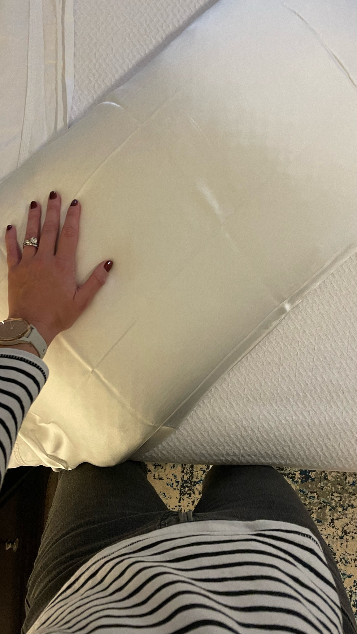 Pair of silk pillowcases - holiday gift idea for her 

I got the ivory color but there are lots of colors available and different sizes.

#LTKGiftGuide #LTKhome #LTKHoliday