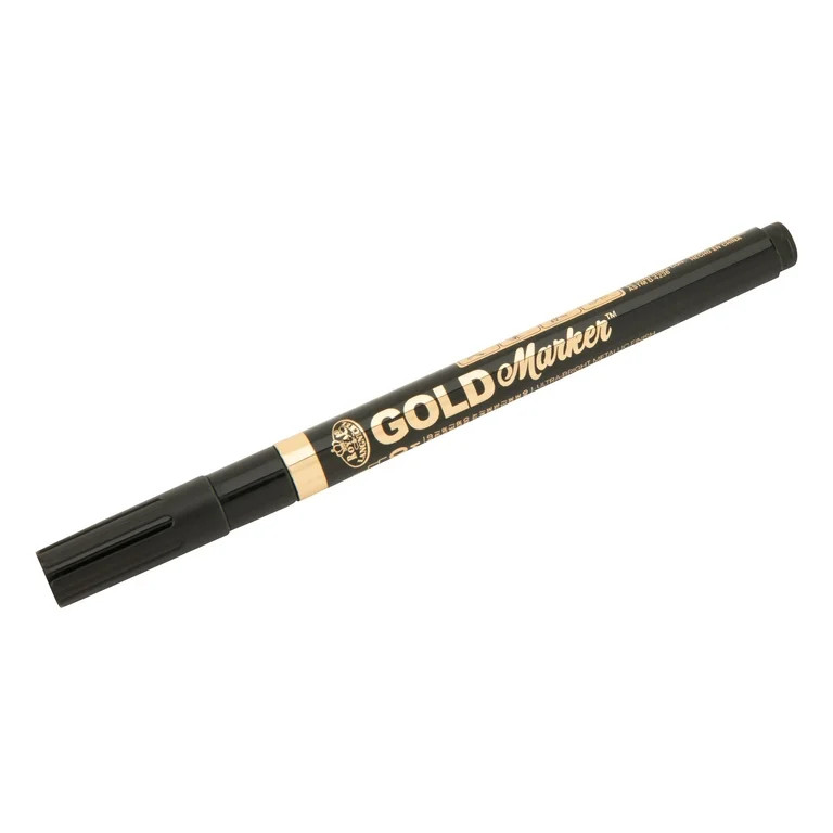 Royal & Langnickel - 2MM Metallic Gold Marker - Walmart.com | Walmart (US)