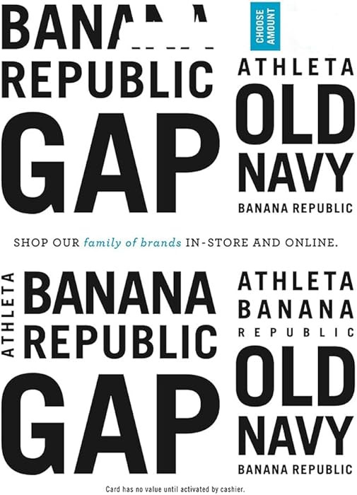 GAP $50 Gift Card | Amazon (US)