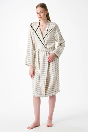 Cloud Soft Turkish Towel Robe | Olive and Linen LLC