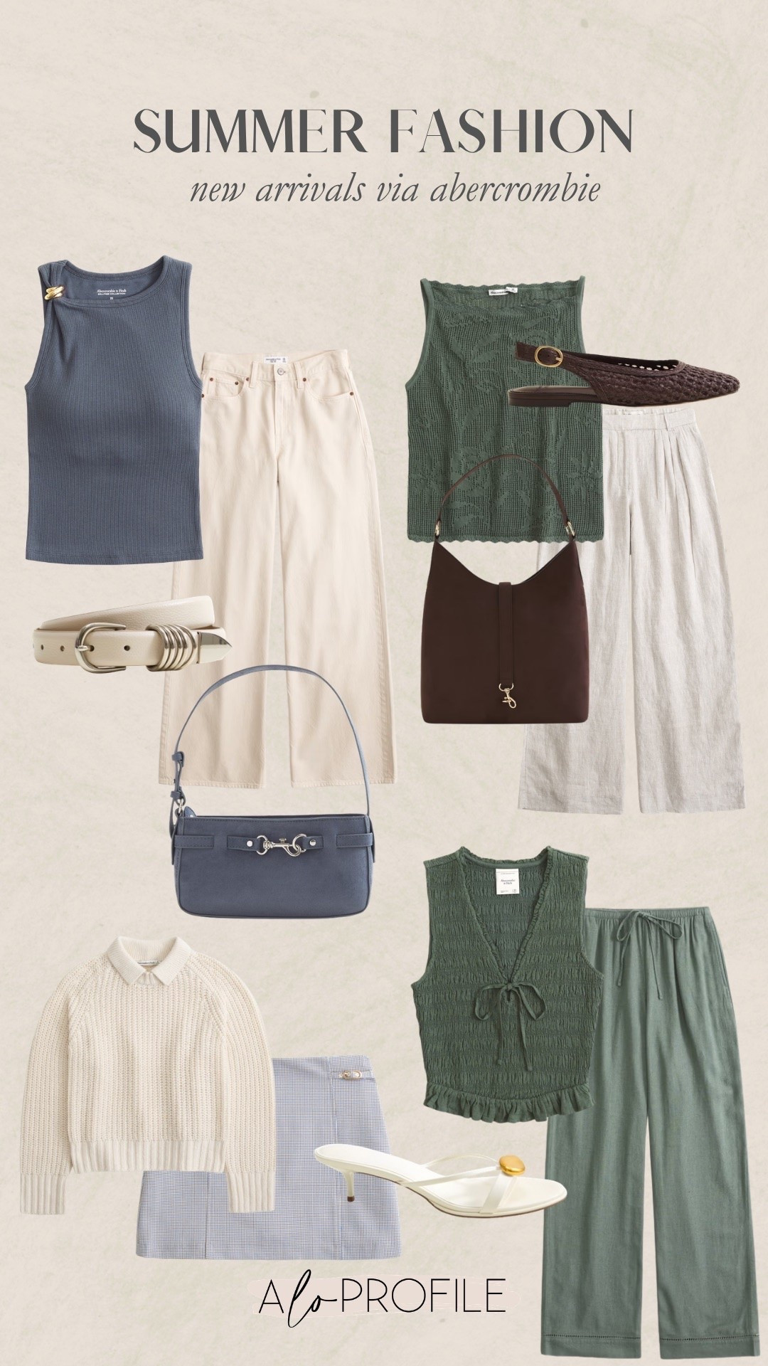 Chic New Summer Arrivals🤍Abercrombie, Abercrombie fashion, summer outfit, summer outfits, summer outfit inspo, summer fashion inspo, vacay outfit, resort wear, vacation outfit inspo