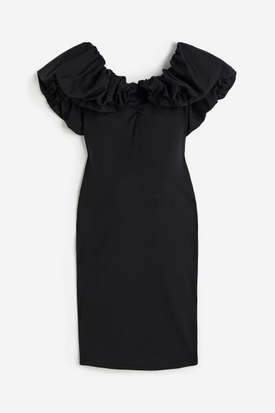 MAMA Off-the-shoulder Dress | H&M (US + CA)