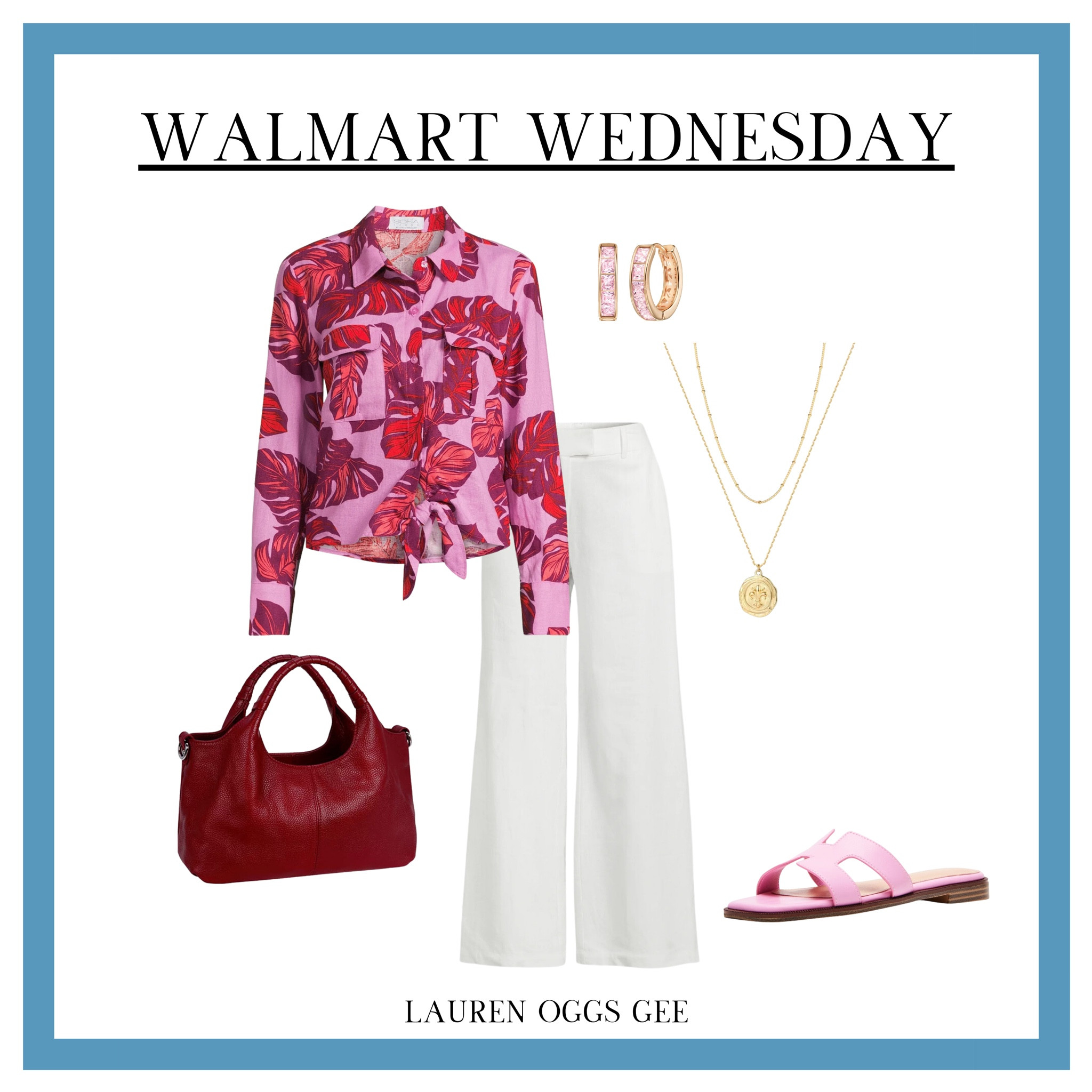 Excited to share two stunning curated outfits from Walmart that perfectly blend style and sophistication, ideal for any occasion, including work environments. Which outfit are you picking? Let me know in the comments below!

1️⃣ Warm Reds & Tropical 
 This outfit features gorgeous pinks and reds with a bold floral tropical print. Perfect for brightening up your work wardrobe while still maintaining a professional edge. The floral blouse is paired with tailored trousers, creating a chic yet comfortable ensemble. Add a pair of playful sandals and a statement bag, and you're ready to conquer the day with confidence!

2️⃣ Cool Blues & Stripes
 If you prefer cooler tones, this outfit in blues with stripes and solids is for you. The stripes add a playful touch, while the silhouette of the dress keeps it sophisticated and work-appropriate. Complete the look with a sleek pair of heels and minimalistic jewelry for an effortlessly stylish outfit that transitions seamlessly from the office to after-hours.

Both of these outfits are not only stylish but also affordable, proving that you don't have to break the bank to look fabulous!

Shop these looks and more on my LTK storefront and stay tuned for more fashion over 50 inspo! ✨

#WalmartFashion #CuratedStyles #FashionOver50 #Workwear #TropicalPrint #FloralFashion #StripedStyle #AffordableFashion #FashionInspo #Over50Style #ChicAndAffordable #LTKstyletip #OutfitInspiration #FashionFinds #ShopWithMe

#LTKFindsUnder50 #LTKStyleTip #LTKWorkwear