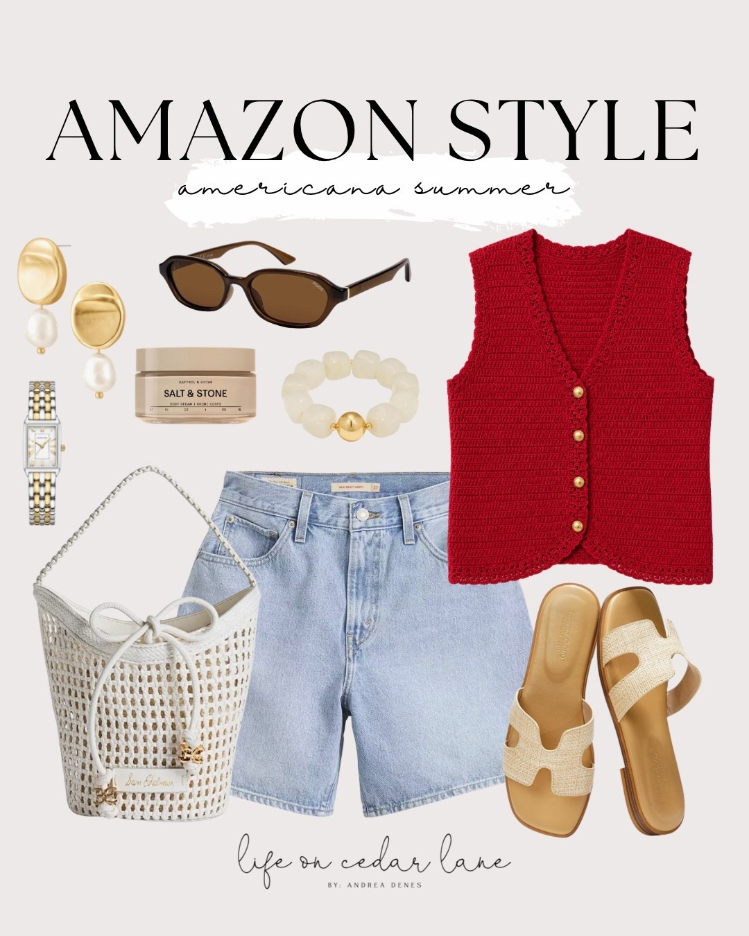Chic summer outfit inspiration from Amazon! Perfect for any sunny day. #amazonstyle

#LTKmomlife #LTKOver40 #LTKSaleAlert