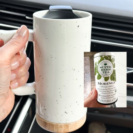16oz ceramic travel mug. Had mine for over a year and love it! Immune support tea ☕️ my friend introduced this to me when friends & family have been sick, I’ve been drinking this tea every night before bed for the past 2 months and have not gotten sick 🙌 

#LTKunder50 #LTKGiftGuide #LTKFind