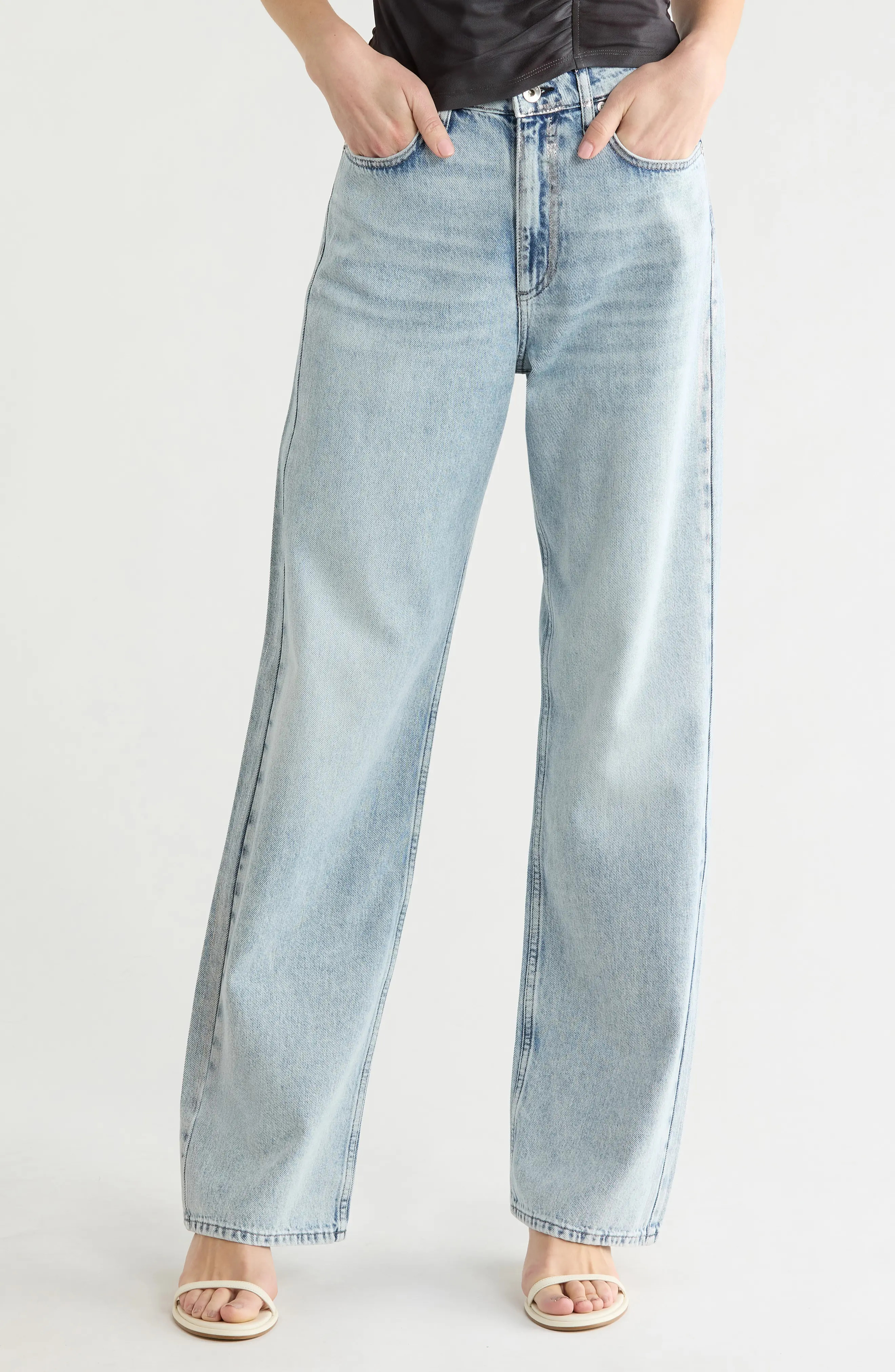 Shannon High Waist Straight Leg Jeans (Women) | Nordstromrack | Nordstrom Rack