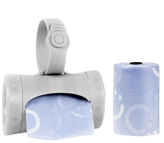 Ubbi Retractable On the Go Bag Dispenser for Baby Travel, Diaper Bag Accessory Must Have for Newb... | Amazon (US)