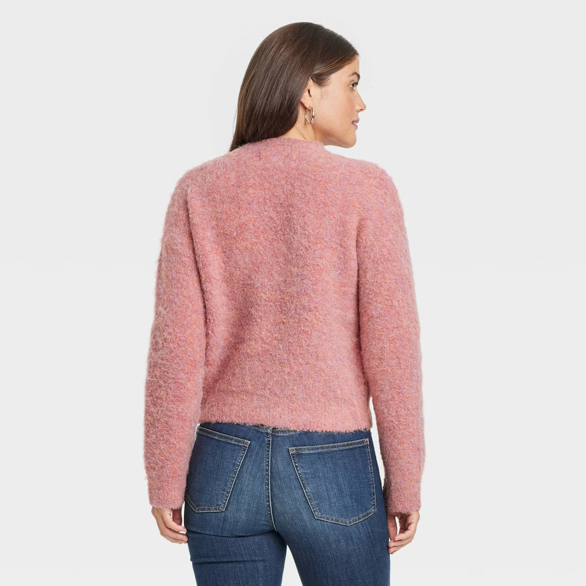 Women's Boucle Crewneck Pullover Sweater - Universal Thread™ | Target