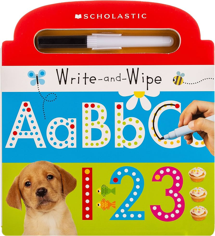 Write and Wipe ABC 123: Scholastic Early Learners (Write and Wipe) | Amazon (US)