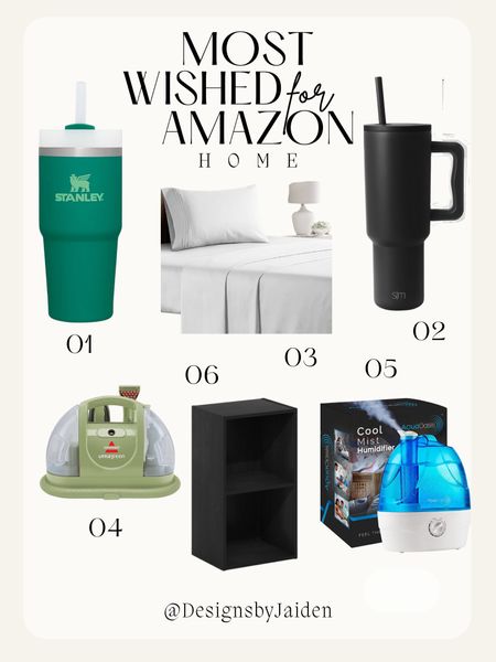 Amazon’s Top 100 Most Wished for Home Items ☁️ These are amazing gift ideas for homebody in your life…or yourself 🤪 Click below to shop!! ✨
Amazon most wished for, Amazon best sellers, Amazon beauty finds, amazon gift guide, Amazon gift ideas, beauty gifts, makeup routine, back to school makeup routine, school makeup routine,  amazon must haves, Amazon favorites, amazon clothes, jewelry, Christmas gifts, Christmas gifts for her, vacation, travel, that girl, clean girl, must haves, favorites, jewelry must haves, jewelry favorites, necklaces, earrings, gift sets, sets, hair, hair tools, activewear, gifts for teens, gifts for teen girls, birthday gifts ideas, creative birthday gifts, cute gifts for friends, bff gifts, gifts for best friend, gift, cute gift, bestie gifts, best friend gifts for birthday, jewelry aesthetic, gifts for boyfriend, trendy necklace, trendy accessories, makeup, lip liner, lip stain, lip products, viral, tiktok viral, ulta, ulta gifts, Christmas gifts, Valentine’s Day gifts, stocking stuffers, gifts for her, beauty gifts, makeup routine, makeup tutorial, school makeup, school outfits, work makeup, long lasting makeup, natural makeup, skincare, skincare routine, perfume, travel bag, travel essentials, travel must haves, Christmas, stocking stuffers, beauty stocking stuffers, ulta, amazon finds, living room, bedroom, jeans, fall outfit, Halloween, Black Friday, prime day, amazon prime day, prime day sale, wedding guest, moisturizer, eye cream, makeup bag, skincare favorites, nails, at home nails, gel nails, gel nails at home, nail polish, Stanley cup, tumblr cup, sheets, bedding, comforter, carpet cleaner, vacuum, mop, living room,
Side table, dresser, cup, curtains, pans, pan set, kitchen, kitchen mixer, mixer, croc pot, containers, kitchen organizer, kitchen containers, towels, appliances, kitchen appliances, rugs, rug, bedroom, dining room #LTKSale 

#LTKxPrime #LTKVideo #LTKfindsunder50 #LTKGiftGuide #LTKU #LTKCon #LTKhome #LTKHoliday #LTKHalloween #LTKstyletip #LTKbeauty #LTKover40 #LTKSeasonal #LTKwedding #LTKmidsize #LTKworkwear