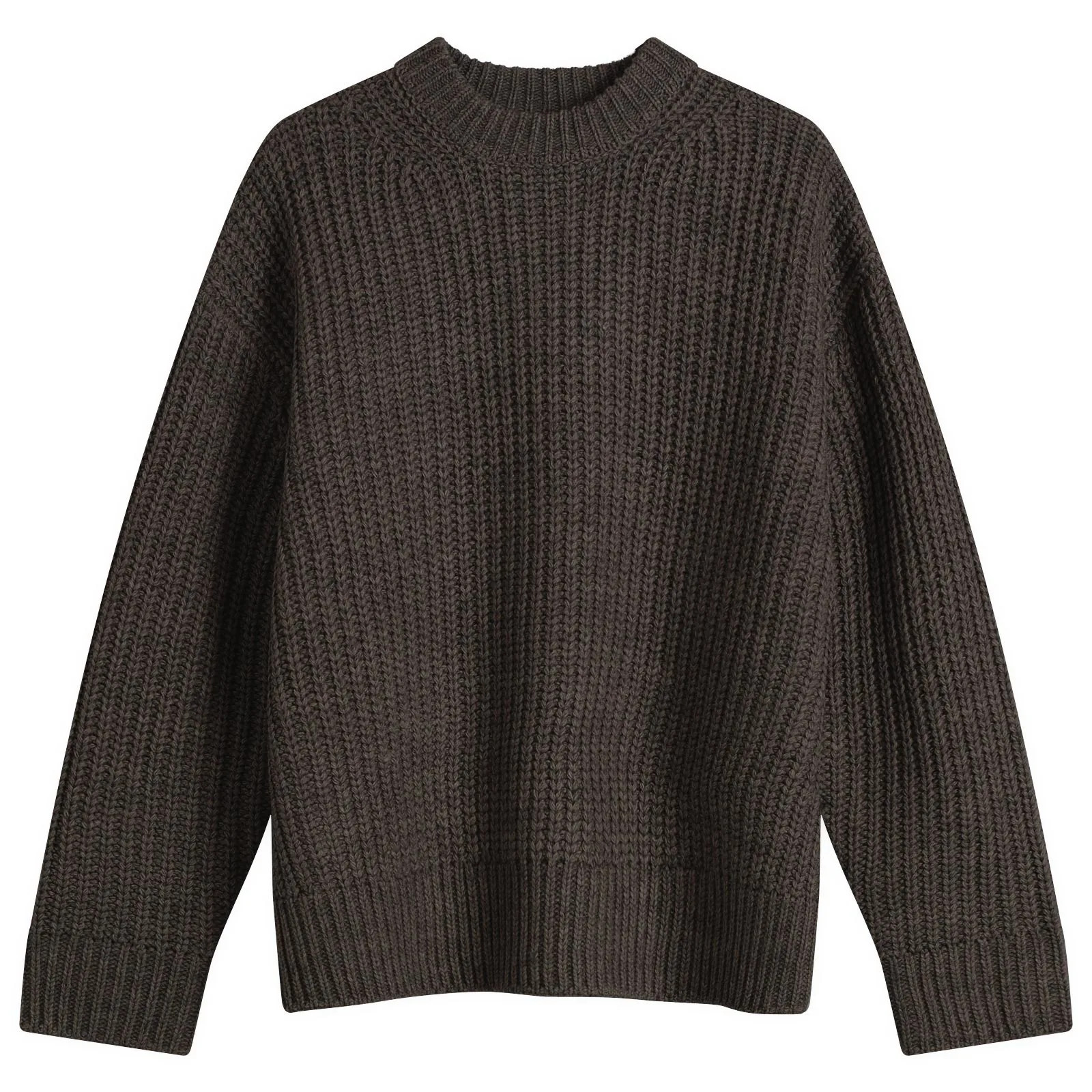 MKI Chunky Rib Knit Crewneck | END. Clothing