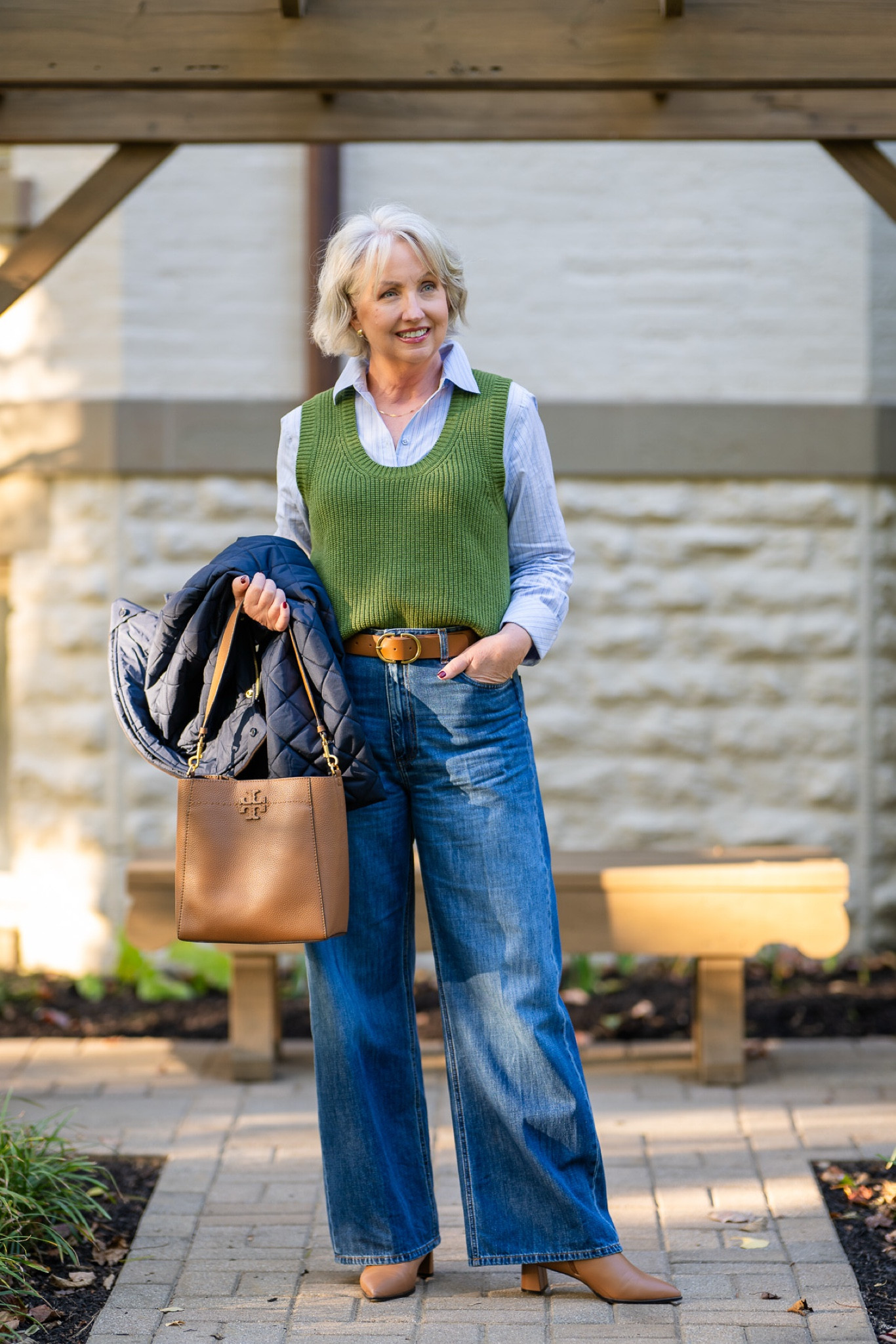 Im wearing a lovely fall look from Me+Em paired with my Ally Boots. You can shop the pieces that I’m wearing here! I’m wearing the jeans in the full length, but they’re also available in a short length, perfect for petites  

#LTKOver40 #LTKSeasonal #LTKStyleTip