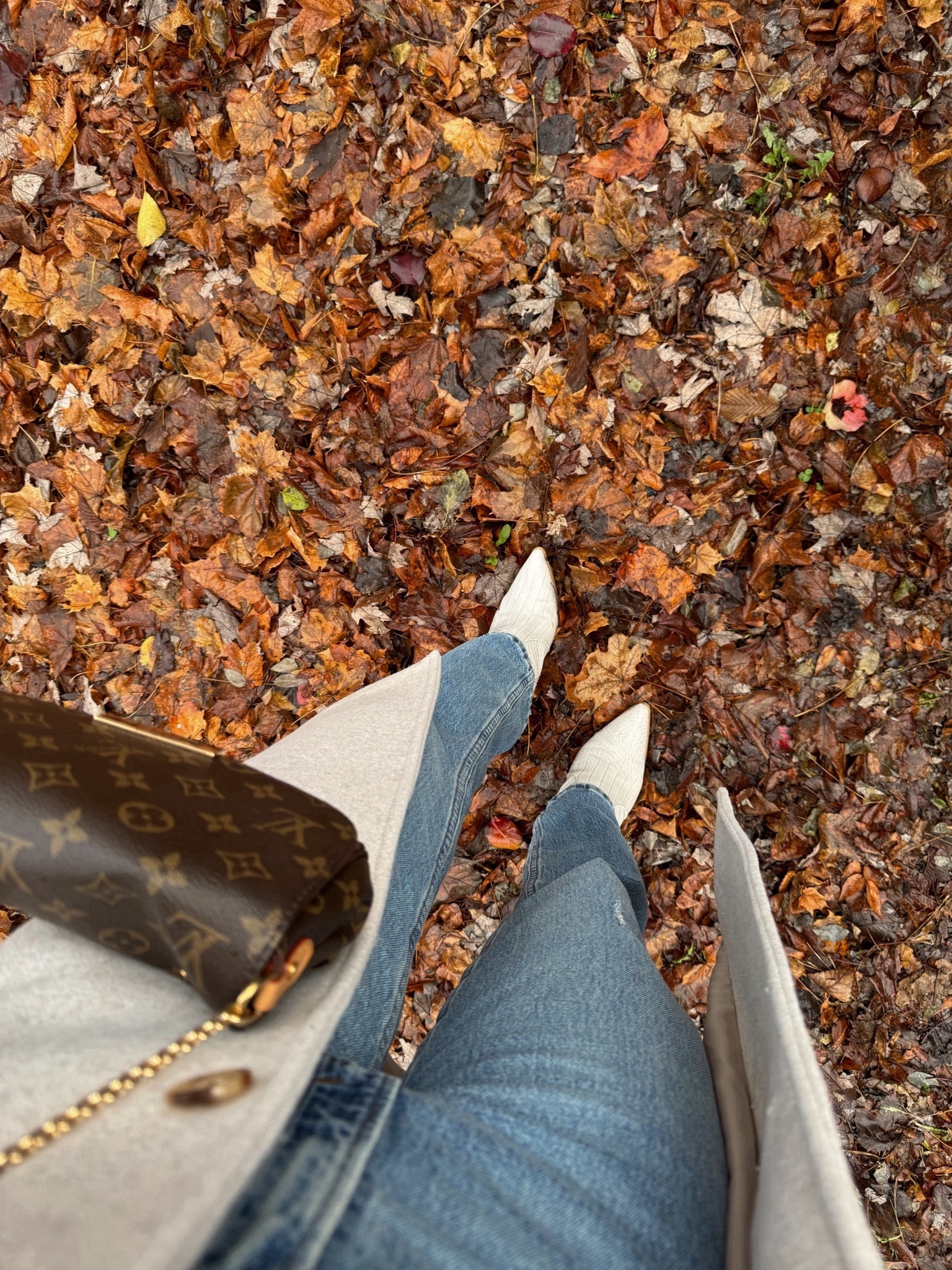 Outfit of the day, outfit inspo, wool blend dad coat, wool coat, white boots, white booties, Abercrombie jeans

#LTKshoecrush #LTKSeasonal #LTKstyletip