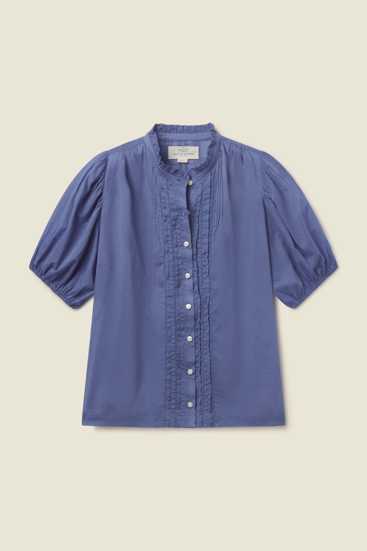 Mira Blouse Blue Cove | TROVATA