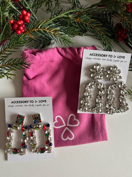 Whether you're attending a Christmas soirée or a New Year's Eve celebration, these earrings will make a statement.

Are Looking for a special gift for a loved one? These earrings make a thoughtful and elegant present. 

 #HolidayEarrings, #AccessoryToLove, #ad, #AccessoryToLovePartner, BrandiKimberlyStyle 


#LTKHolidaySale #LTKHoliday #LTKGiftGuide