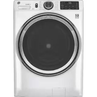 4.8 cu. ft. White Front Load Washing Machine with OdorBlock UltraFresh Vent System with Sanitize ... | The Home Depot