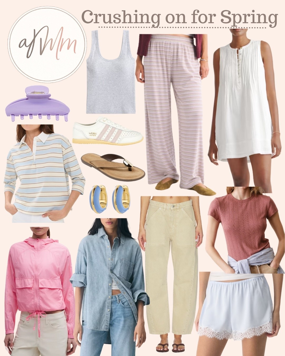 Pieces I’m loving - and quite a few I’ve ordered - for spring! Loving this color palette so much. 

#LTKSaleAlert #LTKgrwm #LTKSeasonal