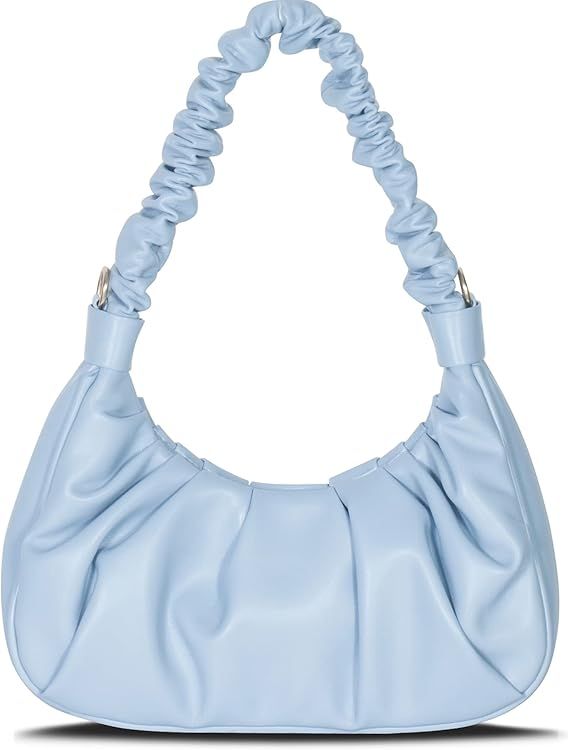 NIUEIMEE ZHOU Small Shoulder Bag for Women Classic Clutch Trendy Tote HandBag Crossbody Purse wit... | Amazon (US)