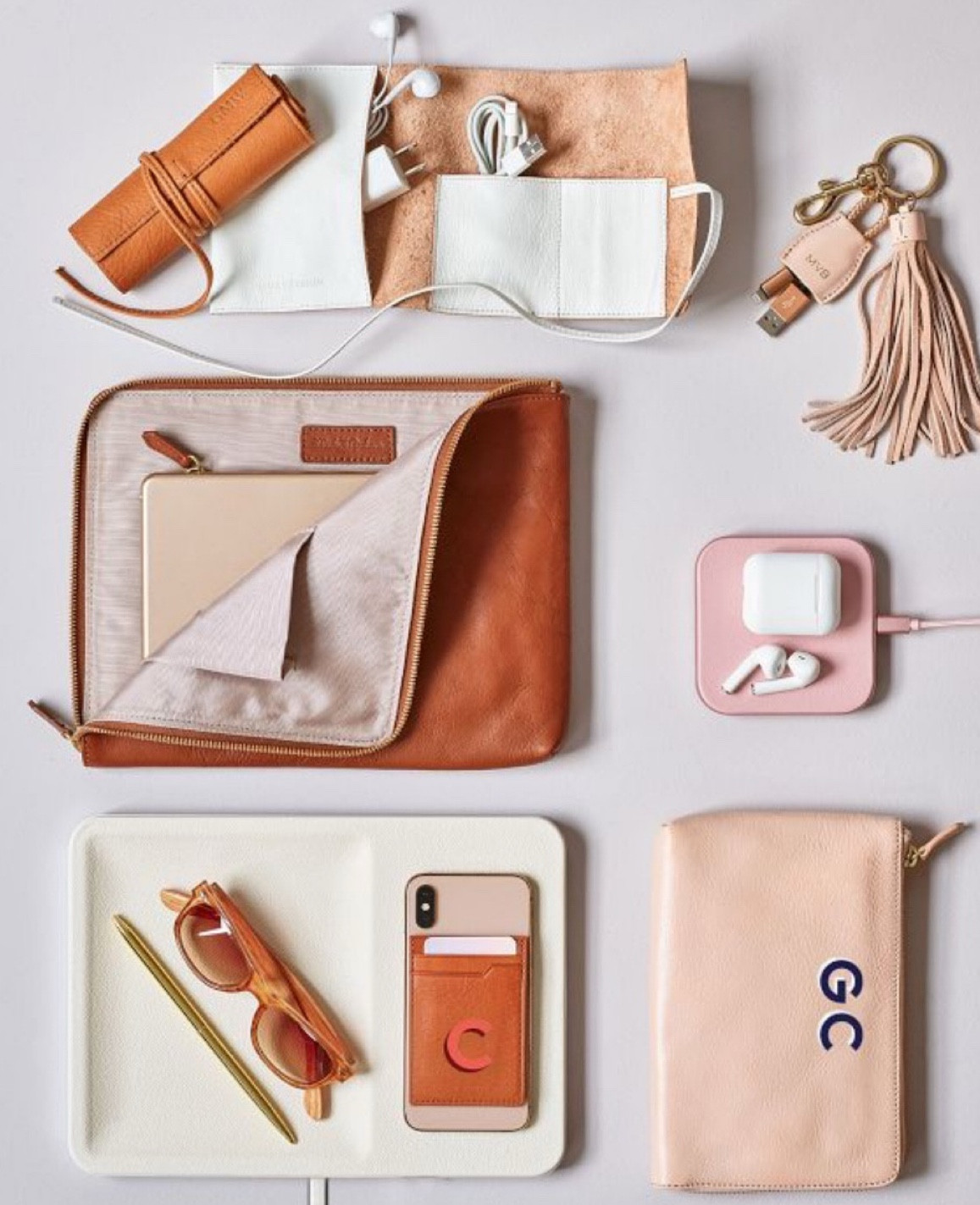 Charger roll up and accessories! 

#travel #markandgraham #organization #leathergoods

#LTKStyleTip #LTKFindsUnder50 #LTKTravel