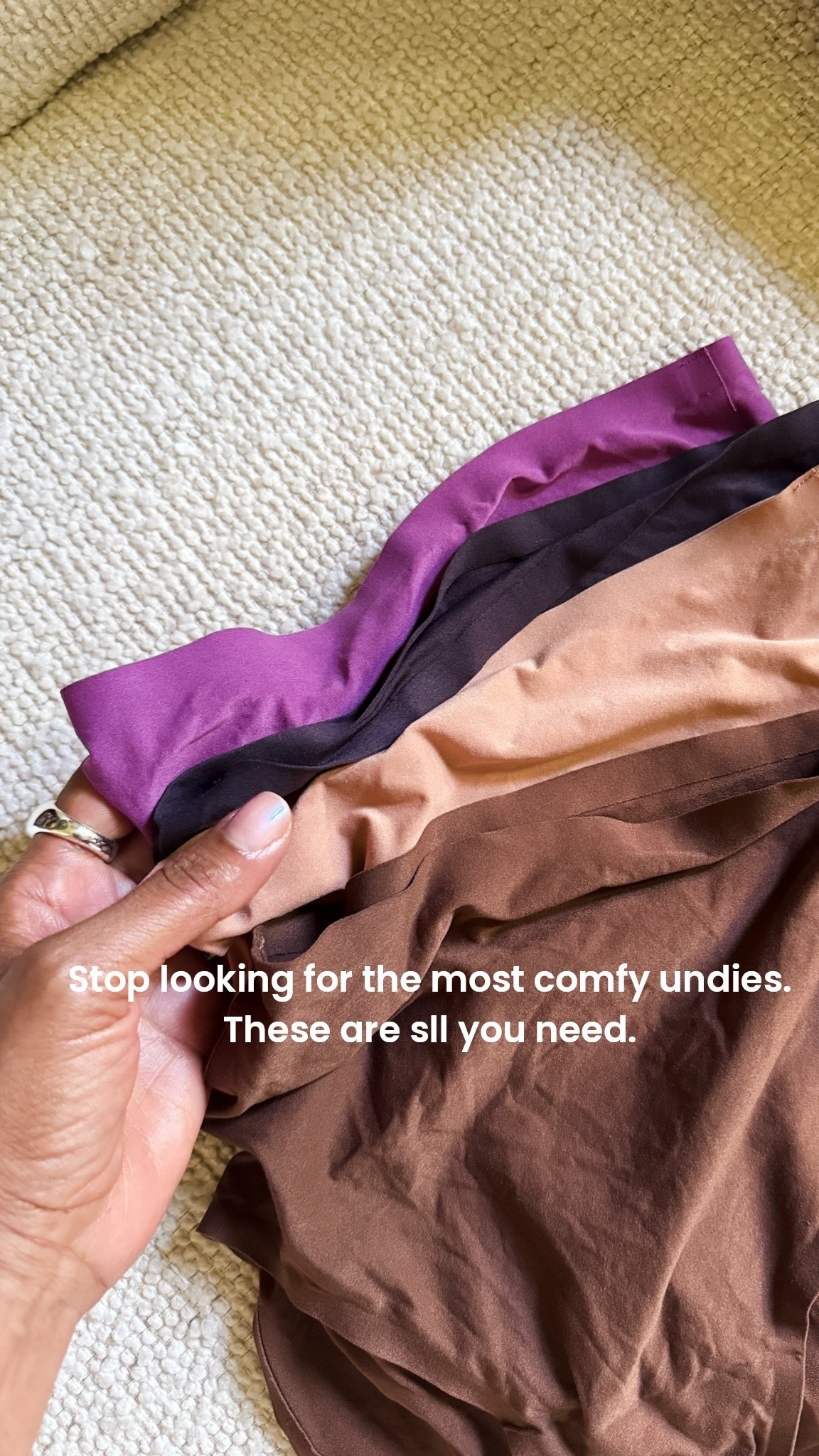 I tested so many in my 2020 underwear challenge and these are the only ones I wear now. I get the granny ones but they have other shapes. Try just one and thank me later.

#LTKselfcare #LTKOver40