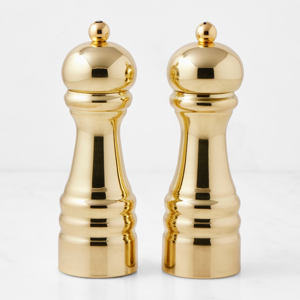 Williams Sonoma Polished Salt & Pepper Mills Set, 6" | Williams-Sonoma