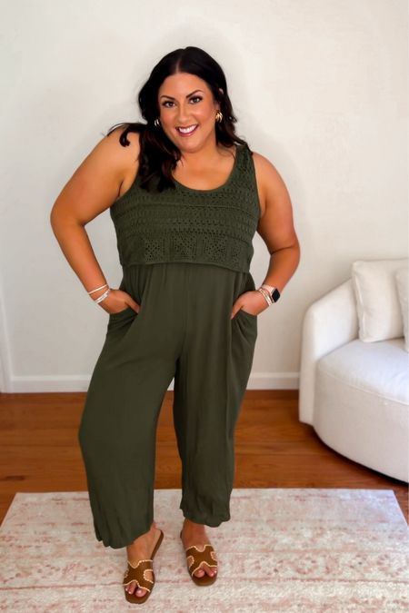 This jumpsuit is so perfect for summer! The linen material is so lightweight. It’s also so easy to throw on and go! Wearing an XL.

Casual style, casual outfit, mom outfit, easy midsize outfit, midsize style, midsize fashion 

#LTKMidsize #LTKFindsUnder50 #LTKStyleTip