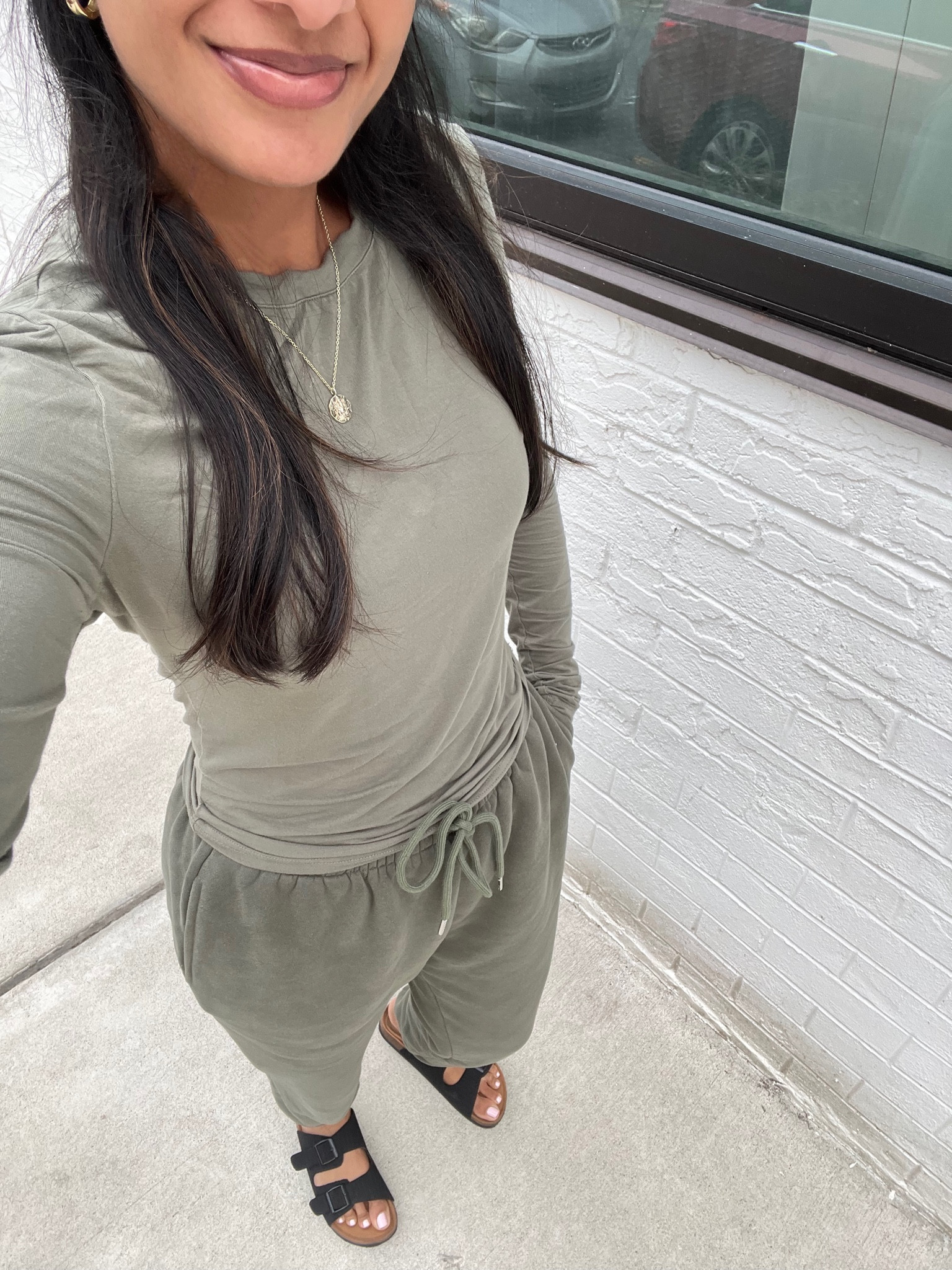 the COMFIEST lounge jogger set - I promise you!!  💯 skims dupe, Abercrombie essential sunday sweatpants dupe, affordable loungewear, women’s fashion

#LTKTravel #LTKFindsUnder50 #LTKStyleTip