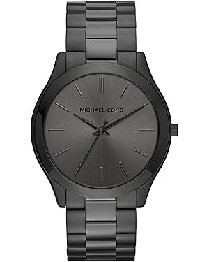 Michael Kors Oversized Slim Runway Men's Watch, Stainless Steel Watch for Men | Amazon (US)