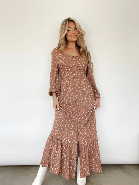 Let Love Grow Maxi Dress | Lane 201 Boutique