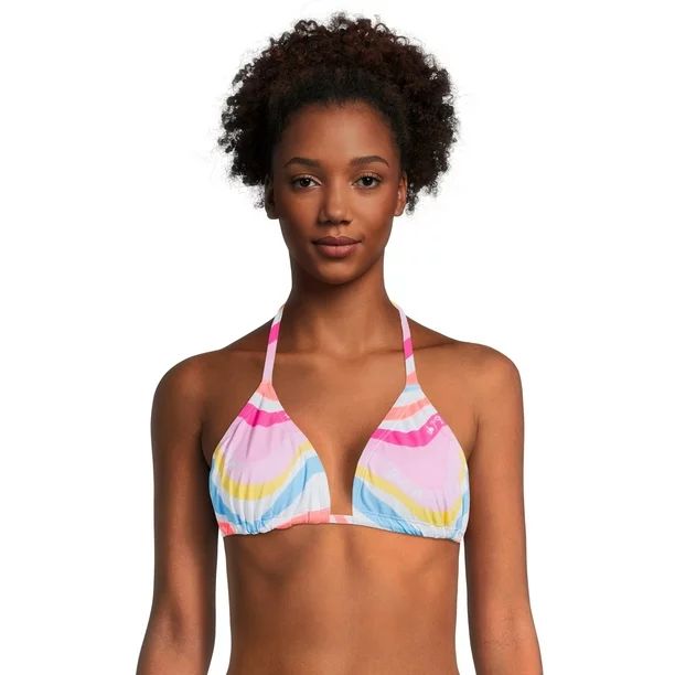 Barbie™ Women’s Triangle Bikini Top, Sizes XS-XXL | Walmart (US)