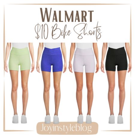 $10 Walmart Athletic Works Women's Bike Shorts, 5" Inseam, Sizes XS-XXXL / summer outfit 

#LTKFindsUnder50 #LTKFitness #LTKTravel