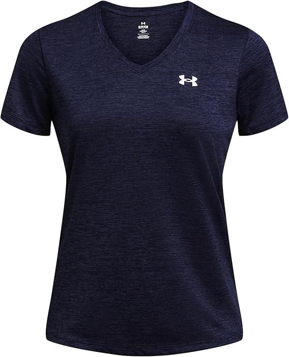 Under Armour Women's Tech Twist V Neck Short Sleeve T-Shirt | Amazon (US)