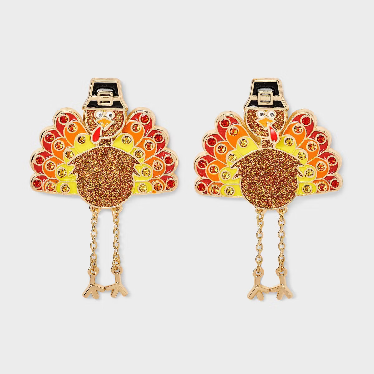 SUGARFIX by BaubleBar Thanksgiving Favorite Earrings - Oranges/Red/Yellow | Target