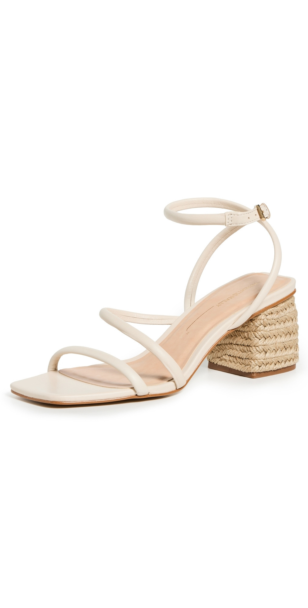 Intentionally Blank Limo Sandal Heels Cream 39 | Shopbop