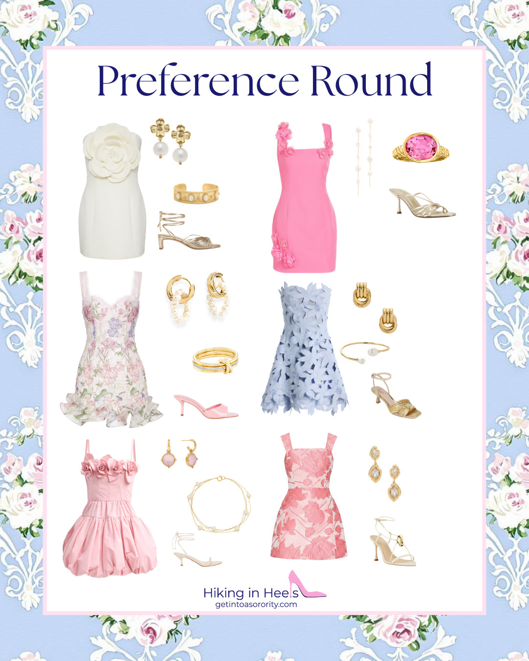 Preference round dresses! 💜🩷 

 