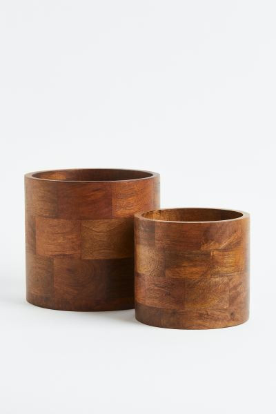 Large wooden plant pot | H&M (UK, MY, IN, SG, PH, TW, HK)