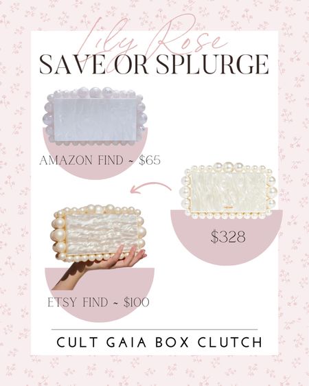 Some of the best Cult Gaia Box Clutch dupes we’ve seen to date. Save or splurge, they’re all winners! #lookforless #cultgaiadupe #weddingclutch

#LTKunder100 #LTKwedding #LTKitbag