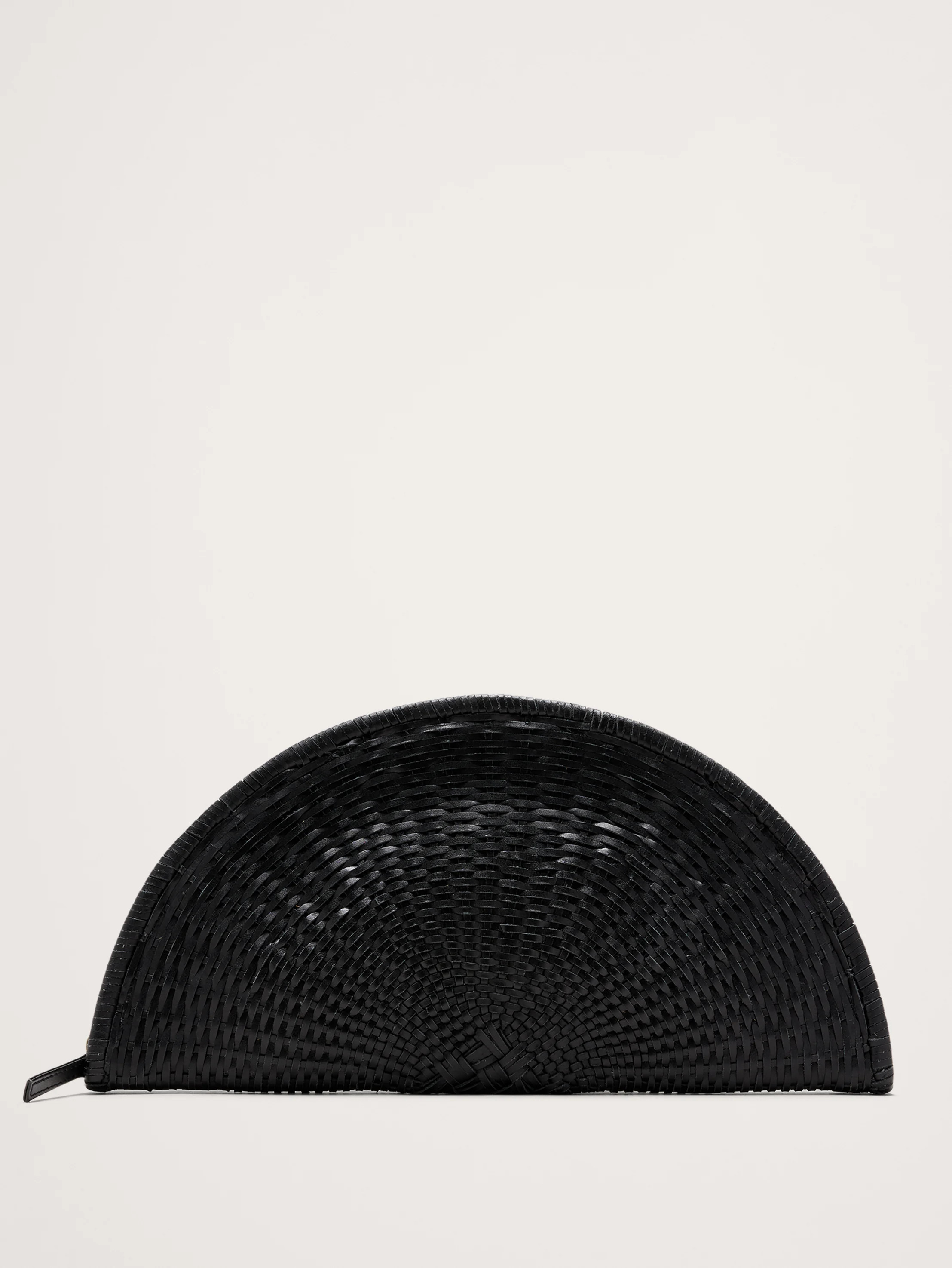 Perla Woven Leather Clutch by Bembien | Banana Republic (US)
