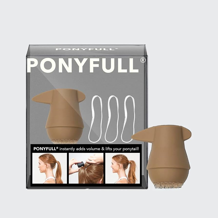 Kitsch PONYFULL Hair Volumizer Tool - Adds Lift and Style To Your Ponytail | Hair Bun Maker for W... | Amazon (US)