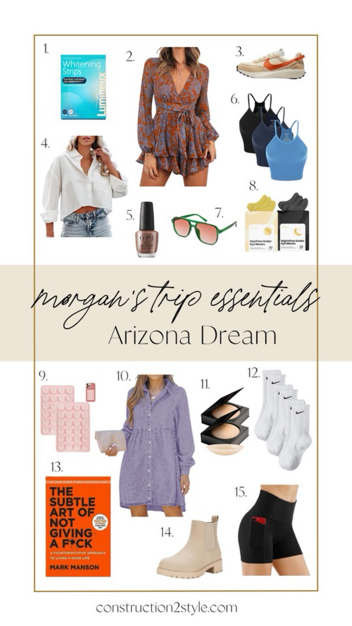 A few of the must have things I packed for my WIRCC conference event. From hiking the trails, to sitting in conferences rooms. Must have travel & beauty. 

#LTKWorkwear #LTKStyleTip #LTKFitness