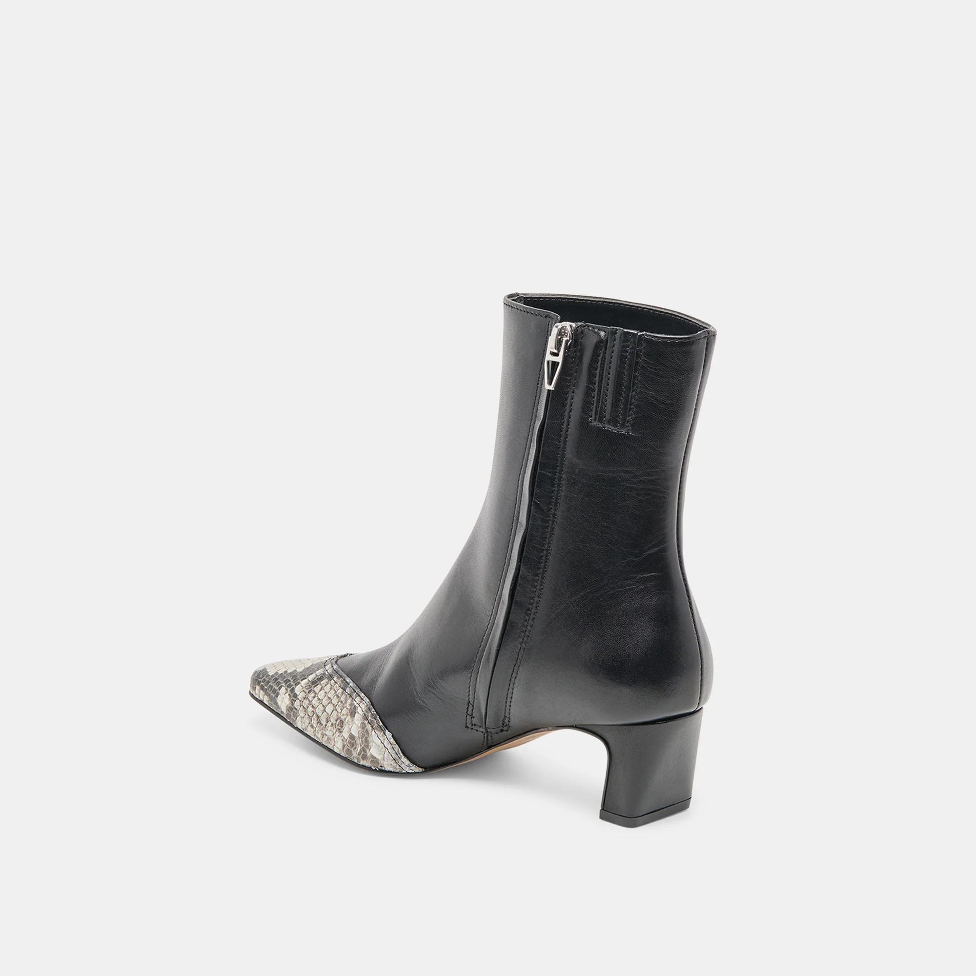 Anika Boots Black Multi Leather | DolceVita.com