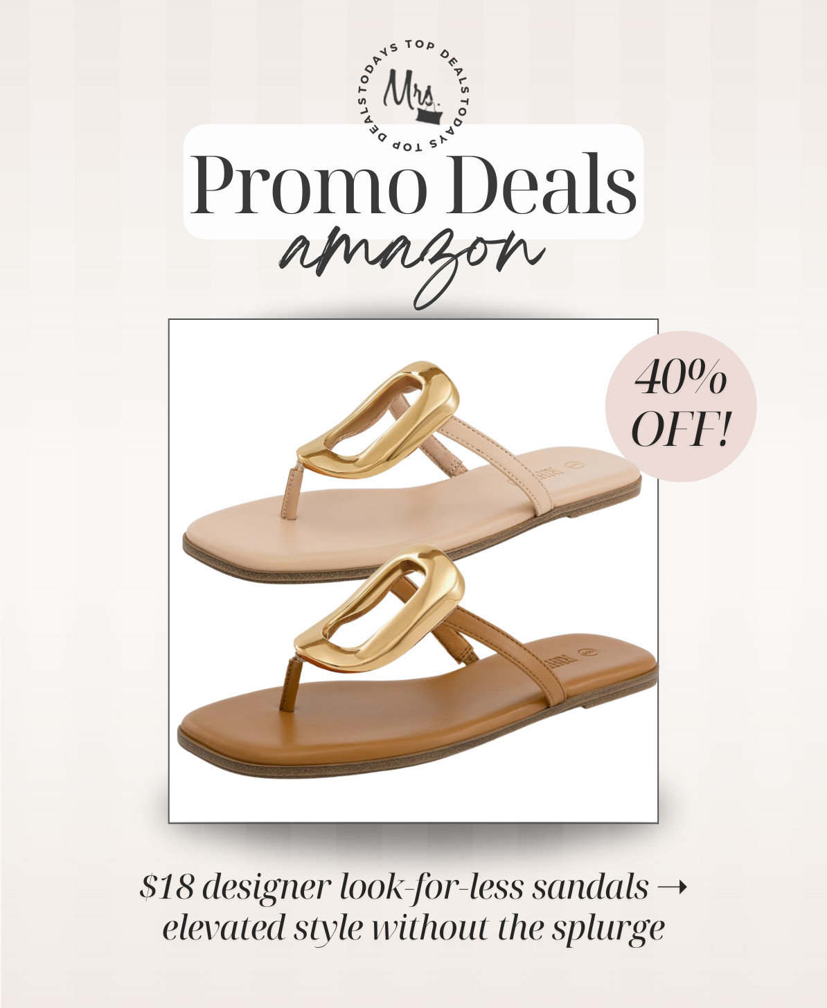 $18 designer look-for-less sandals ➝ elevated style without the splurge 

 #LTKgrwm #LTKootd #LTKSaleAlert