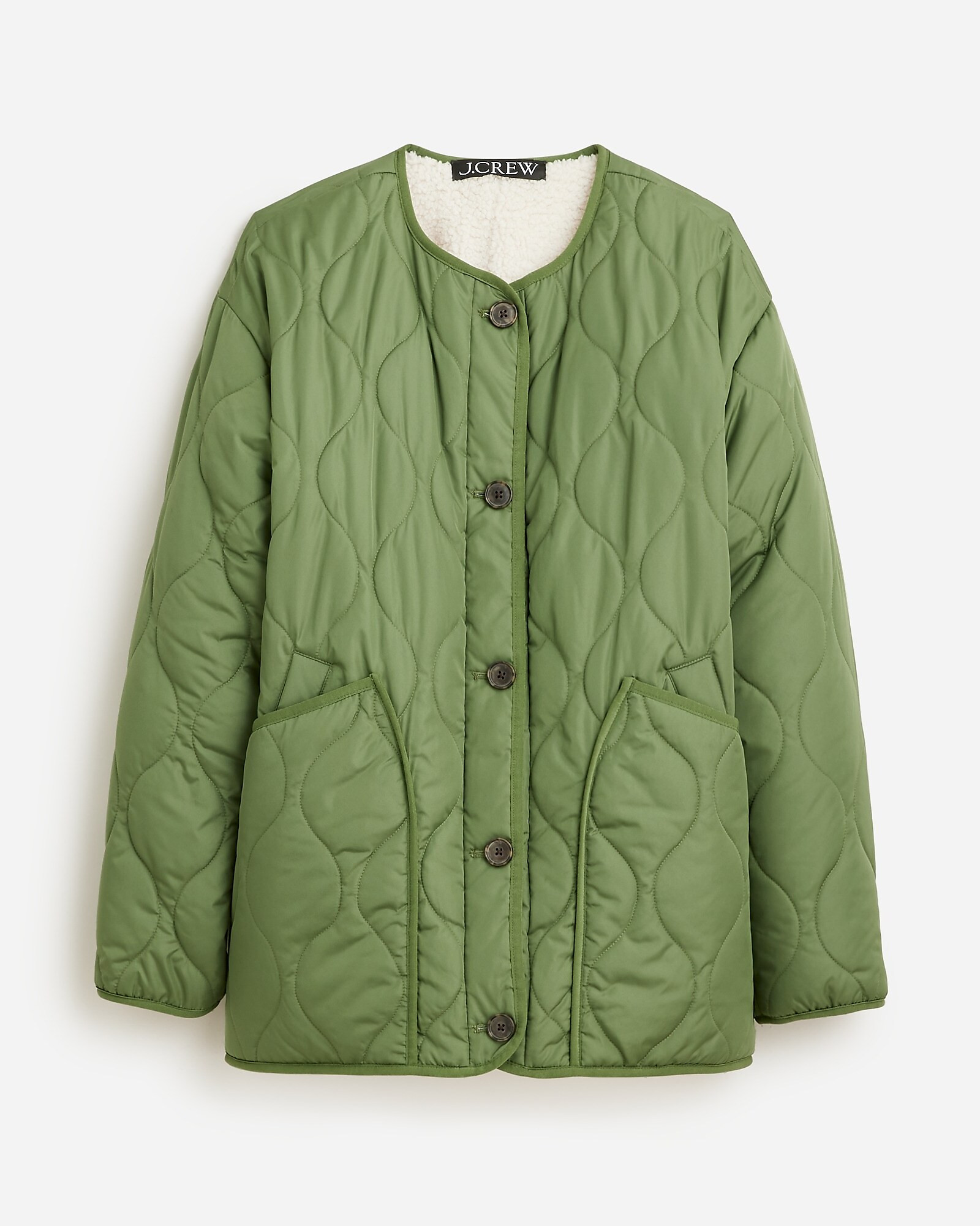 Reversible puffer jacket with PrimaLoft® | J. Crew US
