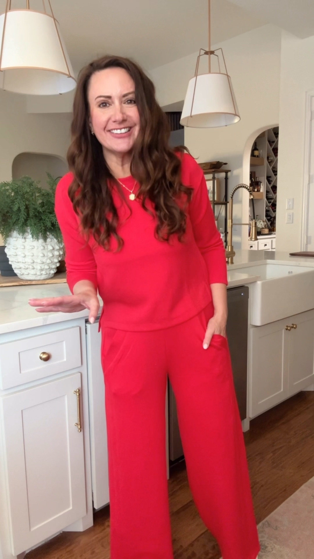 Spanx sale- buy 2 pieces snd get an additional 15% off sale prices! Wearing a medium in these pants, small in the top! Insanely soff!  
.


#LTKOver40 #LTKActive #LTKSaleAlert
