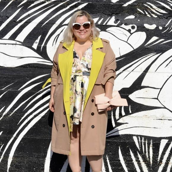 Premme trench coat size 1 1X | Poshmark