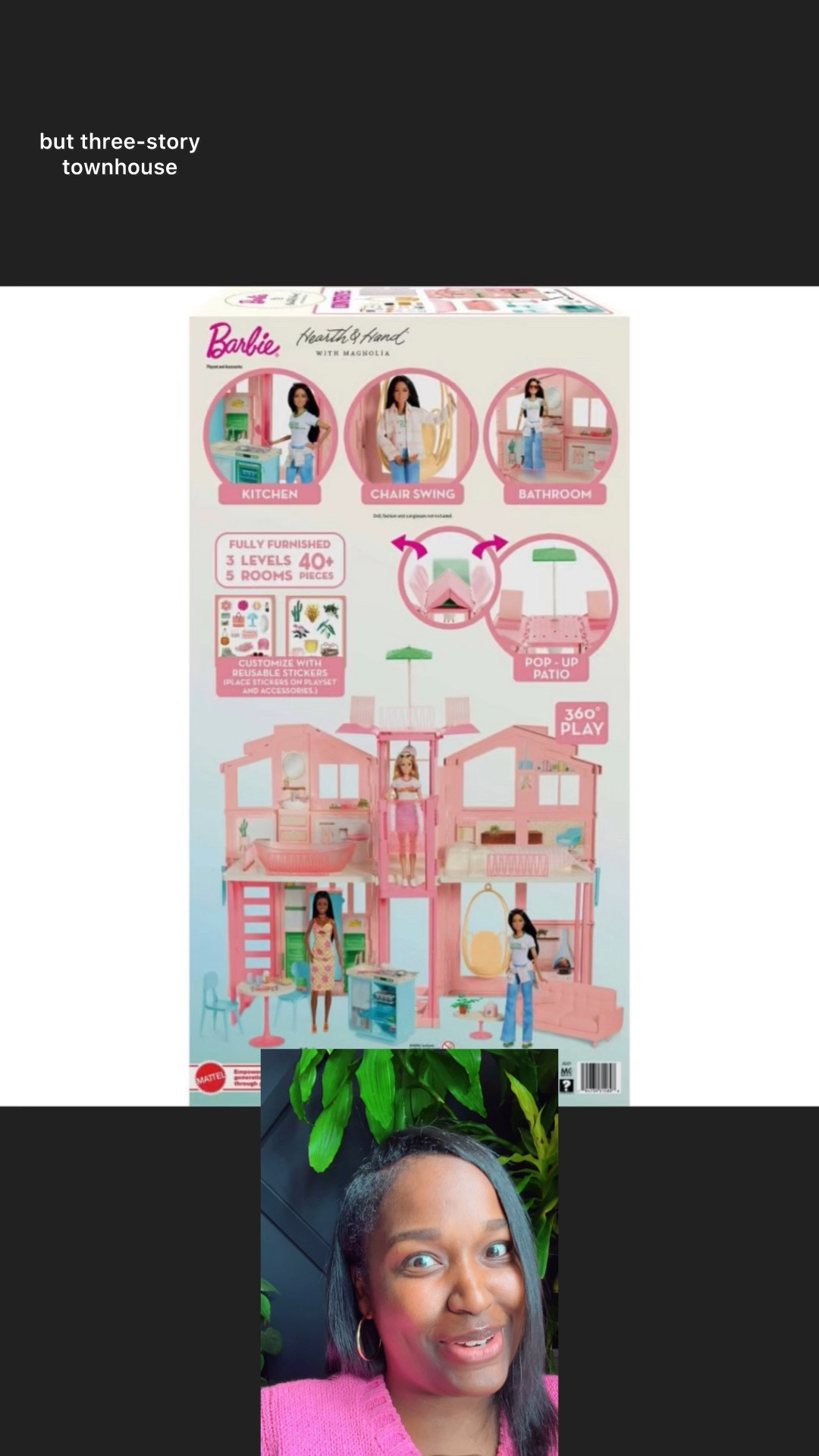 #Ad I’m pretty sure I just found the top toy for gifting girls. Do you agree? Comment BARBIE and I’ll send you the link. It’s currently available for preorder, exclusively @target. I’d order it now if I were you because I’m pretty sure it’s gonna sell out once it hits the shelves. I got Dakotas. 
#TargetFinds #TargetPartner #Target #Toys 

#LTKCyberWeek #LTKGiftGuide #LTKKids